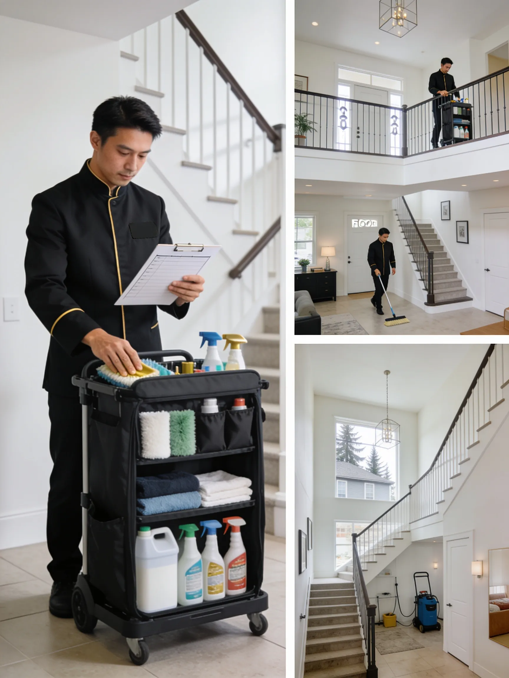 Cleaning Services in Coquitlam prepared for townhouse and condo access